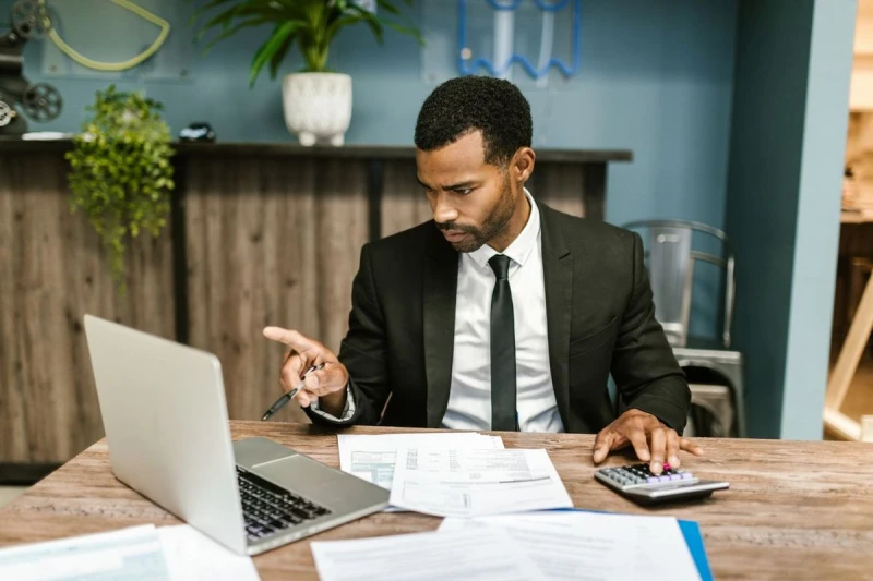 Payroll and compliance documentation being processed